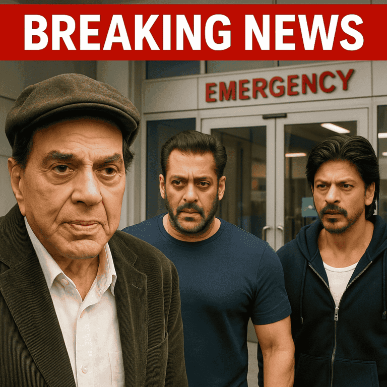 BREAKING NEWS | धर्मेंद्र हेल्थ अपडेट LIVE बॉलीवुड एक्टर धर्मेंद्र की हालत गंभीर, सलमान और शाहरुख पहुंचे अस्पताल — बेटे सनी देओल ने दी जानकारी