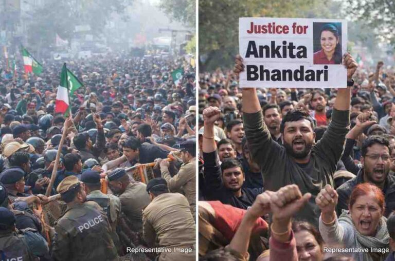अंकिता को न्याय के लिए सड़कों पर उतरा उत्तराखंड, देहरादून में उग्र जनआक्रोश