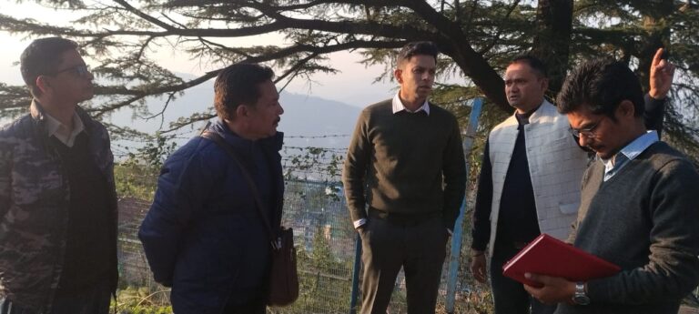 जिलाधिकारी ने विवेकानंद कॉर्नर का किया निरीक्षण, सौंदर्यीकरण के निर्देश
