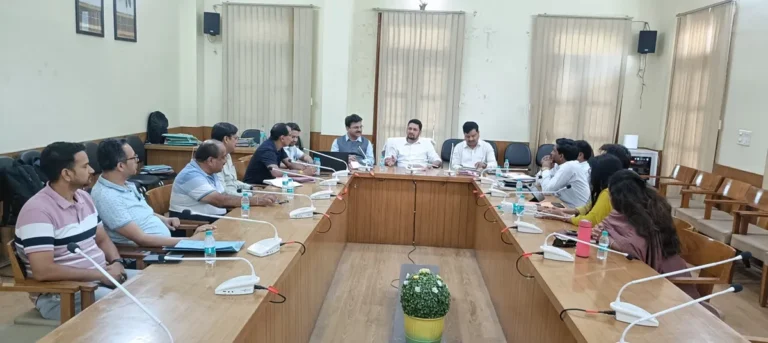 बाल अधिकारों के संरक्षण और गुणवत्तापूर्ण शिक्षा को लेकर शिक्षा विभाग की समीक्षा बैठक आयोजित