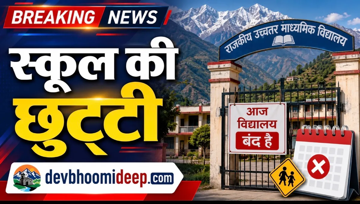 अल्मोड़ा में भारी बारिश के अलर्ट के चलते 9 जुलाई को स्कूल और आंगनबाड़ी केंद्र बंद