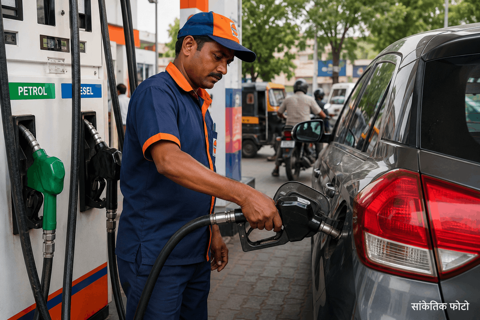 ईंधन आपूर्ति व्यवस्था सामान्य, पेट्रोल-डीजल बिक्री में उपभोक्ताओं को राहत